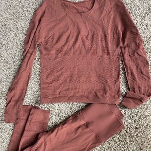 Fabletics sculpt knit set